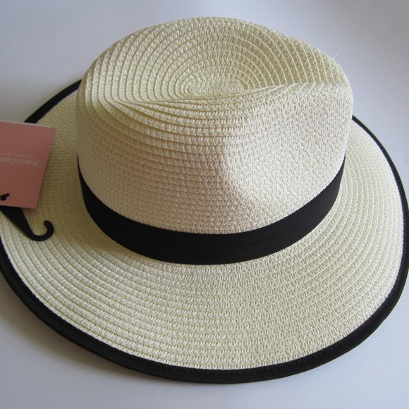 Juicy Couture Straw Gold Crown Hat - Picture 3 of 5